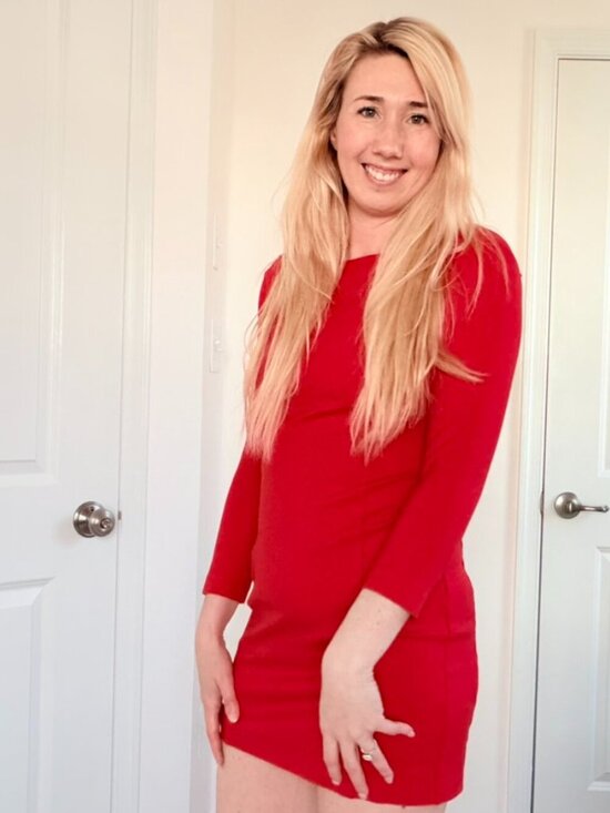 J. Crew Dresses & Skirts - J.Crew Red Ponte Mini Dress Work Holiday Date Night XXS